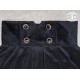 Miss Point Rose Doll Velvet High Waist Corset Skirt(Reservation/Full Payment Without Shipping)